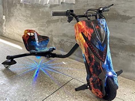 Huezoe V Electric Drifting Scooter With Bluetooth Blue Fire Price