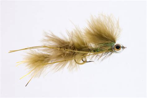 Peanut Envy Olive Sherpa Flies