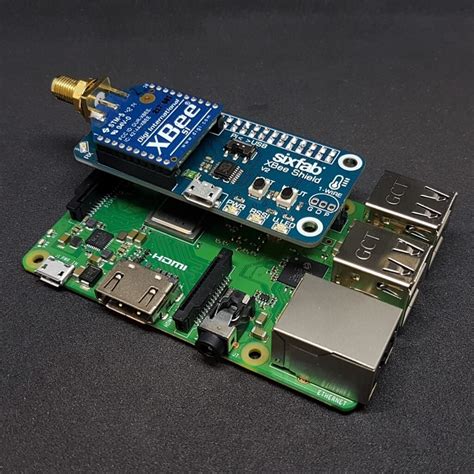 Xbee Shield For Rasberry Pi A Bridge Between Xbee And Pi Sixfab