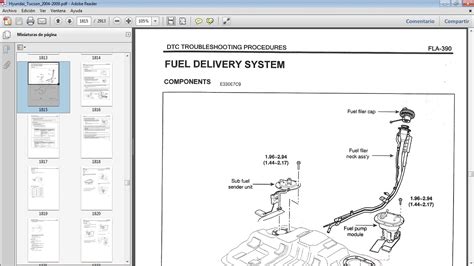 Manuales De Taller De HYUNDAI HYUNDAI TUCSON 2004 2009 G4GC G6BA D4EA