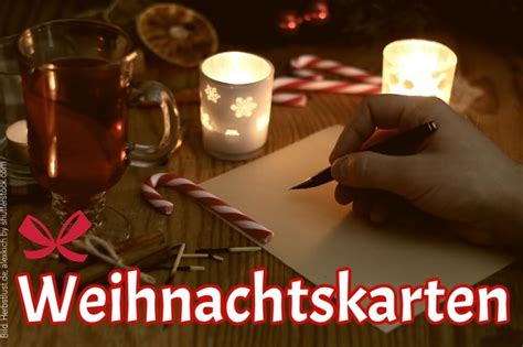 Weihnachtskarte schreiben Ideen für Weihnachtswünsche