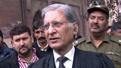 IHC Disposes Of Contempt Petition Against Aitzaz Ahsan Pakistan