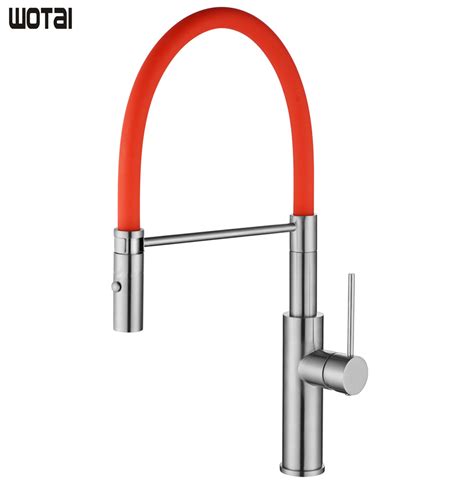 North American Styles Cupc Approved Rubber Hose Pull Down Kitchen Sink