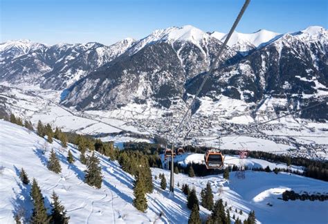 Ski Resort Bad Hofgastein Austria Stock Photo Image Of Chamonix