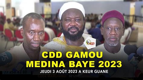 CDD GAMOU MEDINA BAYE 2023 YouTube