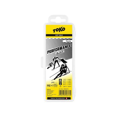 Toko Performance Hot Wax G Black Ski Servicing From Ski Bartlett UK