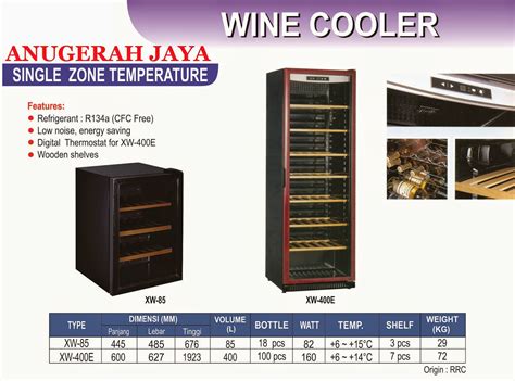 Anugerah Jaya Machinery Wine Cooler