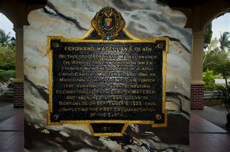 Read the Plaque - Ferdinand Magellan’s Death historical marker