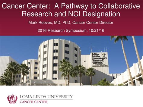 Cancer Center A Pathway To Collaborative Research And NCI Designation