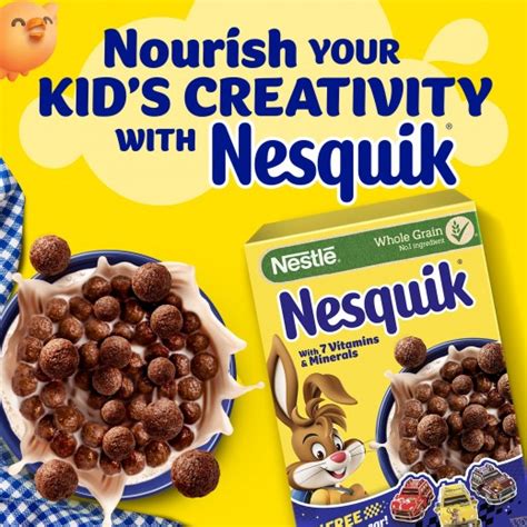 Buy Nestle Whole Grain Nesquik Chocolate Flavoured Cereal G Free