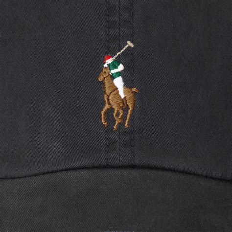 Polo Ralph Lauren Classic Cotton Twill Sports Cap Polo Black The