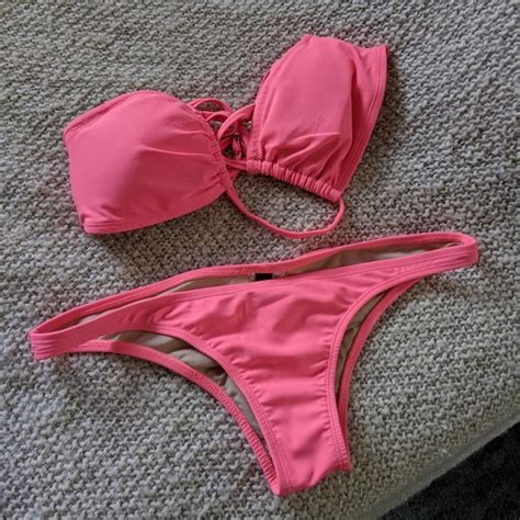 Tobi Swim Pink Bikini Set Tobi Poshmark