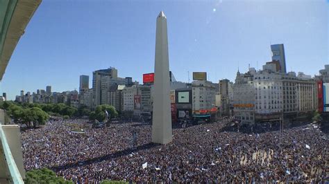 World Cup Homecoming Brings Argentina To A Halt The New York Times