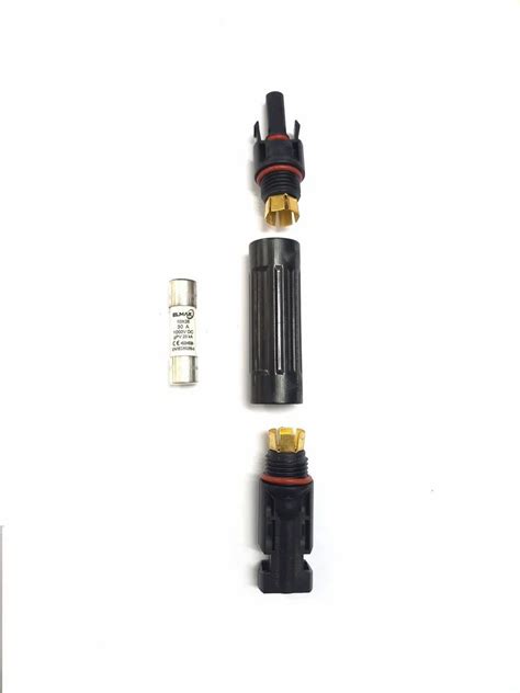 Ningbo Shine Mc4 Inline Fuse Connectors 1000V Packaging Type PAIR At