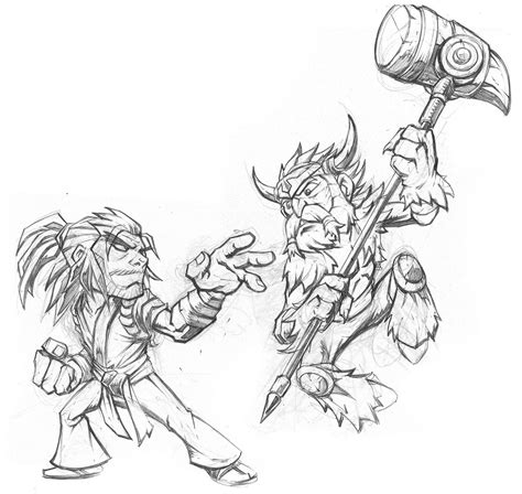 battle brawl behance