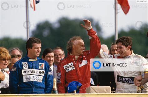 Brands Hatch England 20th 22nd July 1984 Niki Lauda McLaren MP4 2