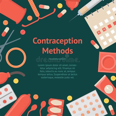 Método De Contracepção ícone Da Linha De Cor De Injeção Contraceptivos