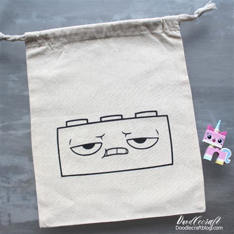 Doodlecraft: Lego Unikitty Cartoon: Richard the Brick Bag!