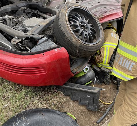 Vcfd Pio On Twitter Firefighters Were Able To Stabilize The Vehicle