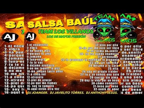 Salsa Baul Team Los Villanos Dj Joanger Dj Anthony Jesus Dj Javielito