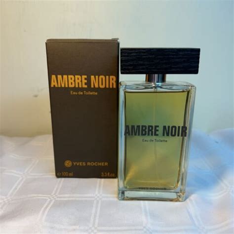 Yves Rocher Eau De Toilette For Men Ambre Noir 3 3 Fl Oz 100 Ml