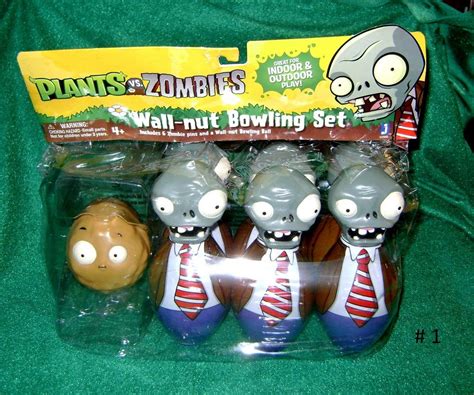 PLANTS vs ZOMBIES Wall-Nut Bowling Set! New! HTF! #1 | #1961018486