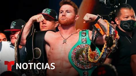 Saúl Canelo Álvarez Es Elegido Como El Mejor Boxeador Del Año Noticias Telemundo Youtube