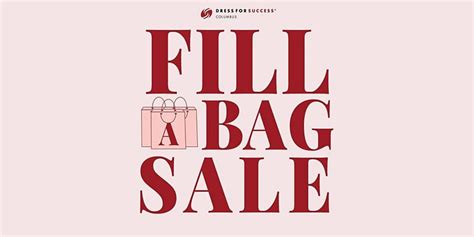 Summer 2022 Fill A Bag (FAB) Sale - Dress for Success Columbus