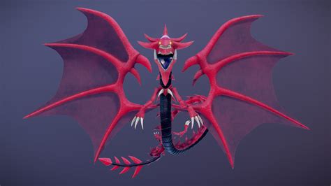 Yu-Gi-Oh! - Slifer the Sky Dragon - Buy Royalty Free 3D model by TMan (@TMan2125) [70d7210 ...