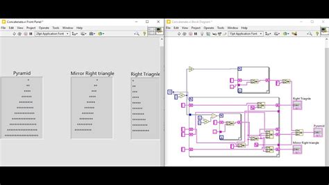 Print Star Patterns In LabVIEW Using String Functions YouTube