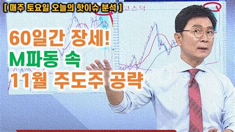 [김종철 오늘의 핫이슈 분석] 60일간 장세 M파동 속 11월 주도주 공략 Youtube