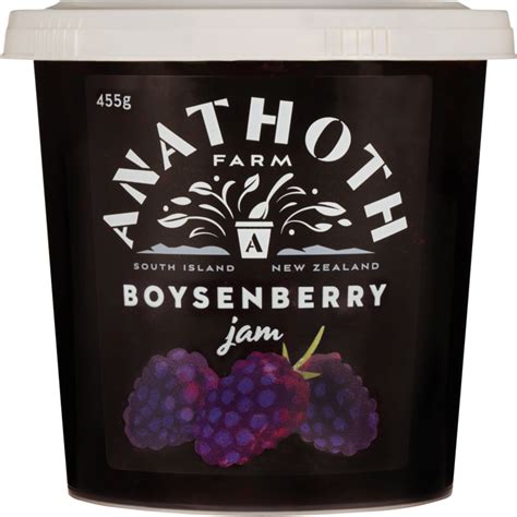 Shop | Boysenberry Jam | Anathoth Farm