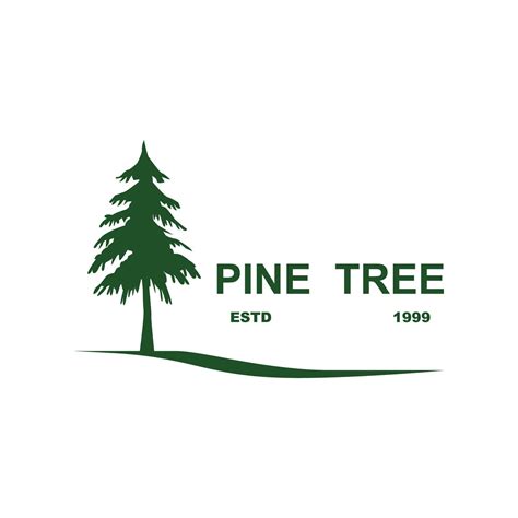 Pine tree Logo design inspiration 21883313 Vector Art at Vecteezy