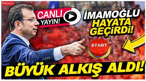 Ekrem İmamoğlu AKP den aldığı Sancaktepe de meydanı salladı YouTube