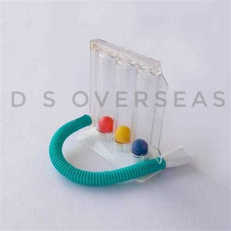 Medical Use 3 Ball Spirometer Application Respiratory And Anaesthesia