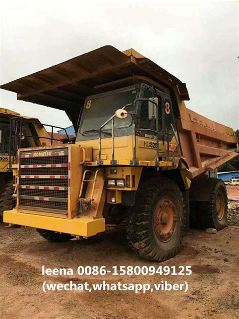 Le camion d extraction utilisé par HD325 6 de KOMATSU 40 tonnes a