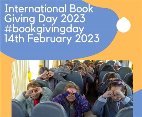 International Book Giving Day 2023 Bookgivingday 14th February 2023 • Des