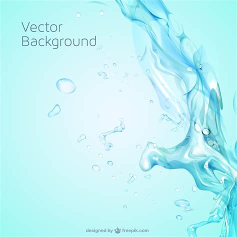 Free Vector | Water splash background