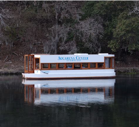 Glass Bottom Boat Tour Boat At Aquarena Springs In San Mar Flickr