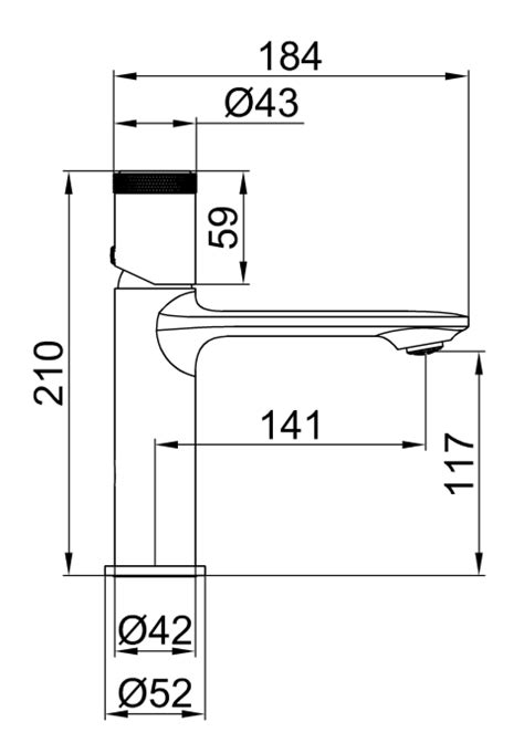 71 1101 Single Lever Bathroom Basin Mixer EMPOLO