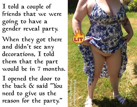 That S How Gender Reveal Partys Work Though Nudes Hotwifecaption