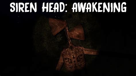 Siren Head Awakening Free Indie Ps1 Style Horror 60fps Gameplay