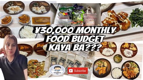 Buhay Sa Japan Diskarte Para Makatipid Food Budgeting Tips Meals I