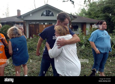 State Braxton Yates Ii Embraces Donna Cabrera In Rural Escambia