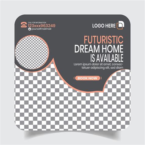 Modern Luxury Apartment Sale Social Media Post Design Banner 58765086