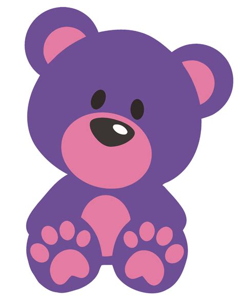 purple teddy bear clipart 10 free Cliparts | Download images on ...