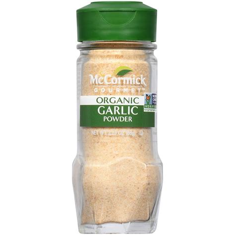 Mccormick Gourmet Organic Garlic Powder 225 Oz