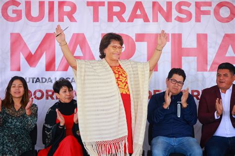 Martha Ávila coordinadora de Morena en el Congreso CDMX se destapa en