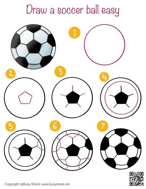 Soccer Ball Cartoon Drawing