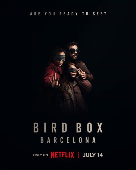 Bird Box Barcelona Netflix Divulga Cartaz De Derivado Do SUSPENSE